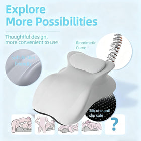 Yukashop large body pillow machine-washable cover for easy care.