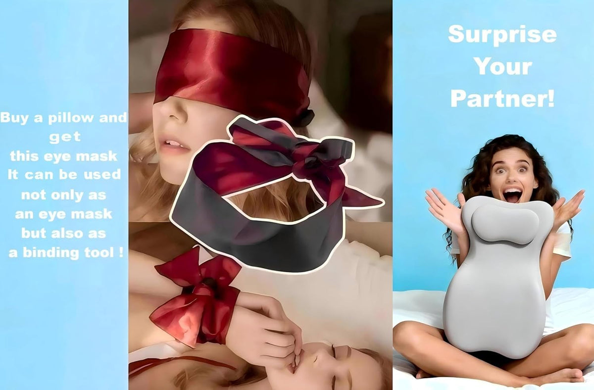 Yukashop large body pillow memory foam wedge adapts to your body.
