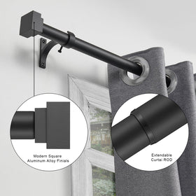 YuMierle matte black finish blends with any decor.