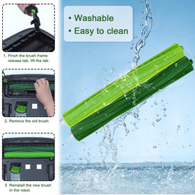Yumixily two-pack replacement brushes in eco friendly packaging