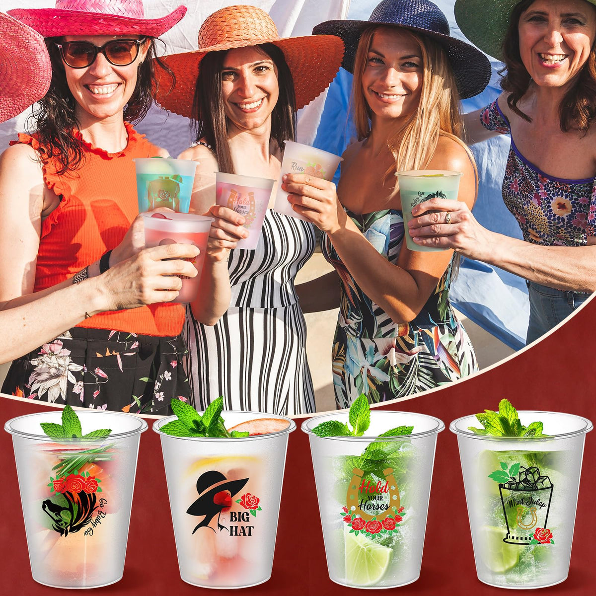 Yungyan 78-piece derby set provides ample party serveware for guests.