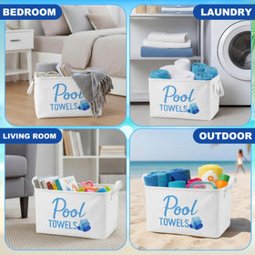 Yungyan multi-use organizer holds towels, toys, sunscreen for summer