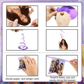 YUNKELIU cupcake toppers 12-pack add cute details to treats