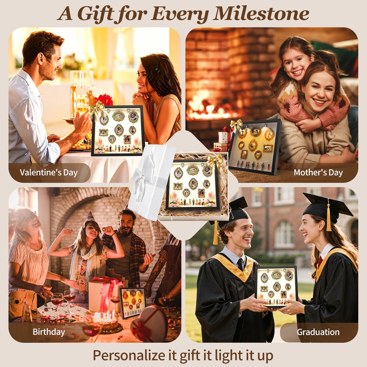 YunPuff mini museum kit helps craft a personal exhibit with photo inserts