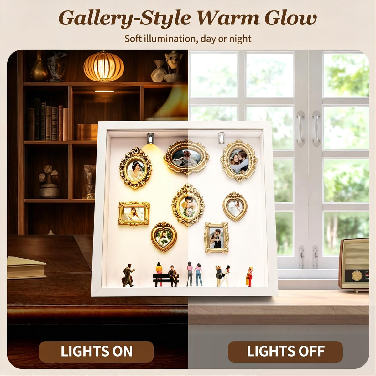 YunPuff shadow box frame kit unboxing, premium craftsmanship revealed