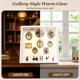 YunPuff shadow box frame kit unboxing, premium craftsmanship revealed