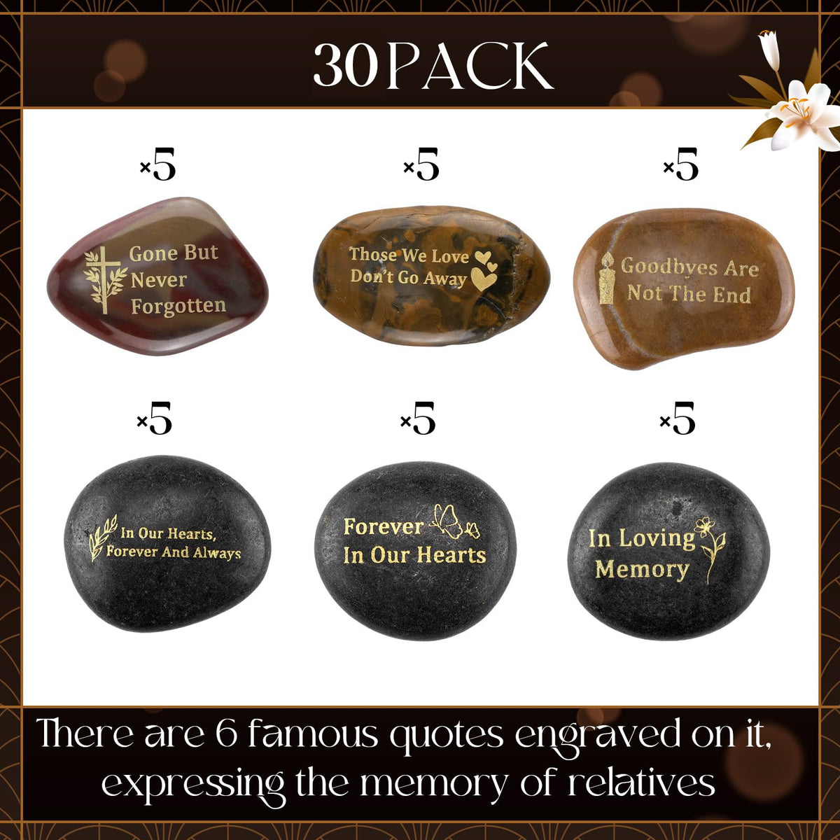Yuntau engraved inscriptions options on memorial stones for personalized tribute.