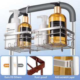 YUOROS compact rack measures 12x4.5x8.2 inches for tight spaces.