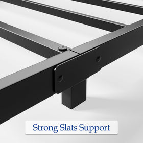 YUSENHEEI bed frame operates quietly, preventing squeaks during night use.