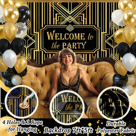 Yusino 4D foil balloons add sparkle for dramatic ceiling displays.