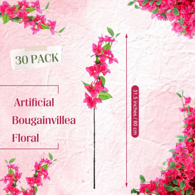 Yuxung artificial bougainvillea silk flowers pack enables versatile centerpiece ideas.