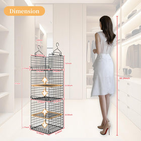 Yuyetuyo six drawer dividers organize socks and accessories neatly.