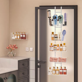 Yuyetuyo non-marking stickers protect doors while stabilizing the rack.