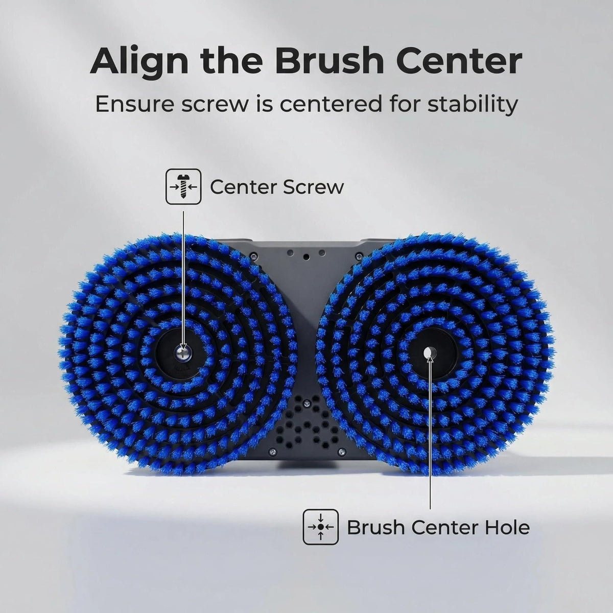 YUYUXB high-temperature nylon bristles withstand steam scrubbing without wear.