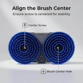 YUYUXB high-temperature nylon bristles withstand steam scrubbing without wear.