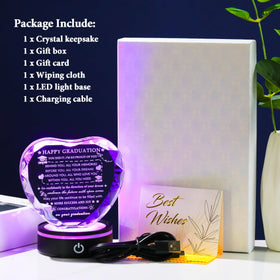 YWHL keepsake displayed on a desk or shelf for a graduation moment