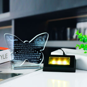 YWHL blank gift card and wipe cloth included for easy gifting