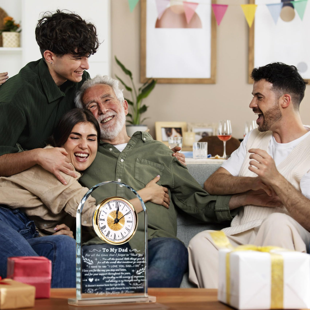 YWHL gift card included with the clock keepsake