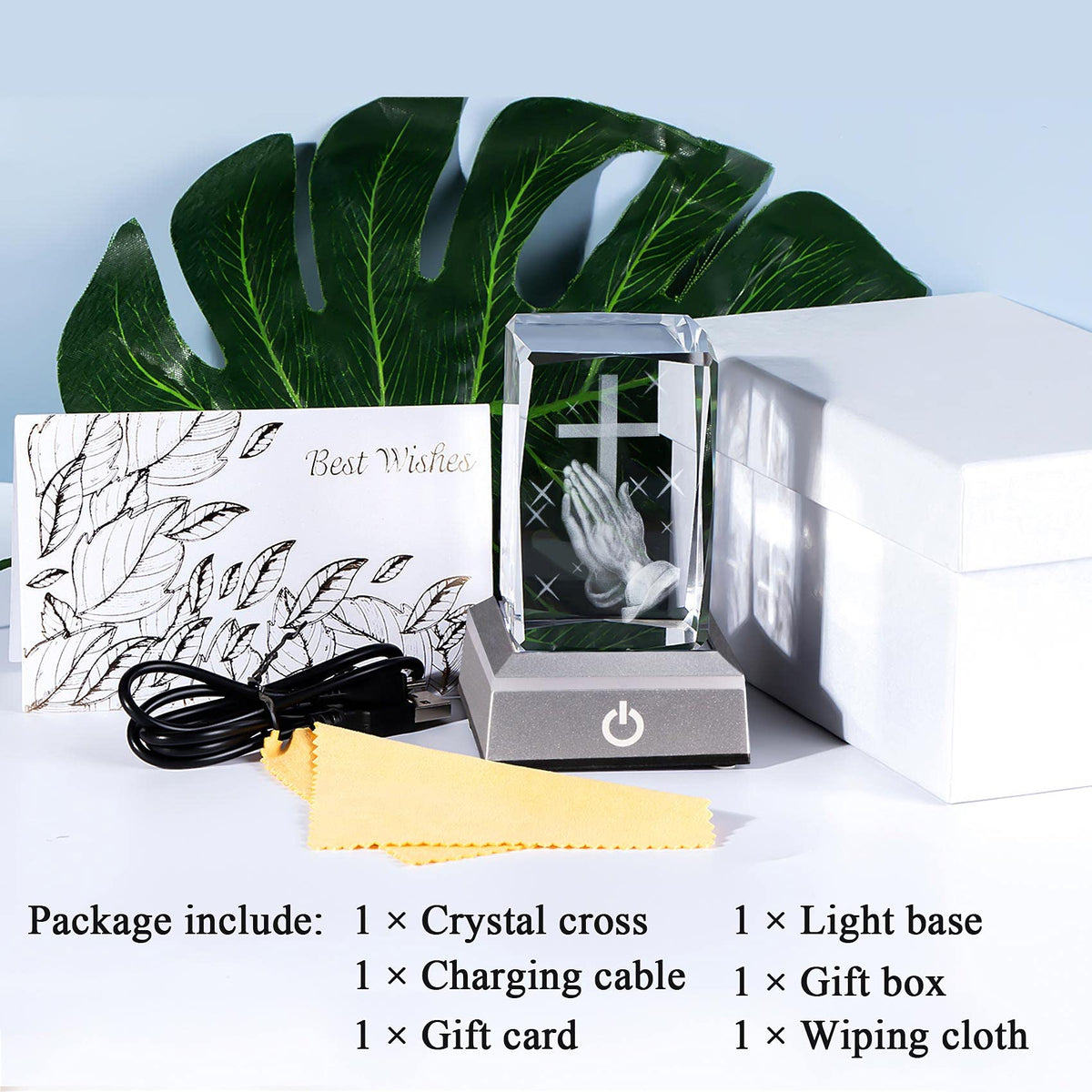 Gift-ready packaging for a thoughtful Christian keepsake