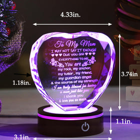YWHL home decor crystal centerpiece enhances living space