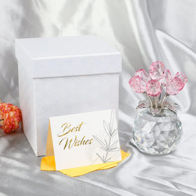 YWHL premium crystal rose keepsake preserves memories and style.