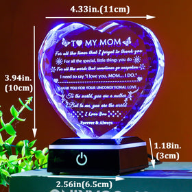 YWHL microfiber wiping cloth included for crystal care