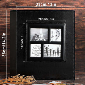 Ywlake acid-free dustproof pages protect memories.