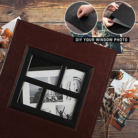 Ywlake photo album keeps photos acid-free and dustproof for longevity.