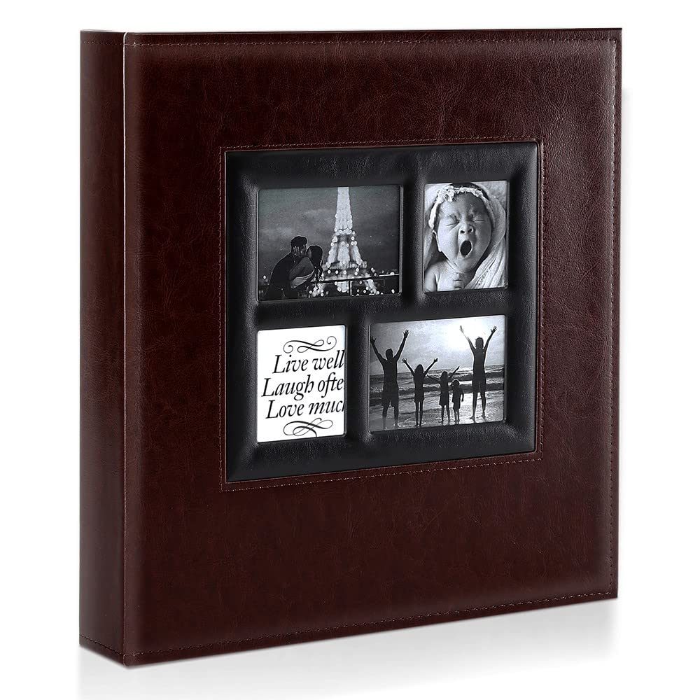 Ywlake photo album cover with open pocket for personalized photos.