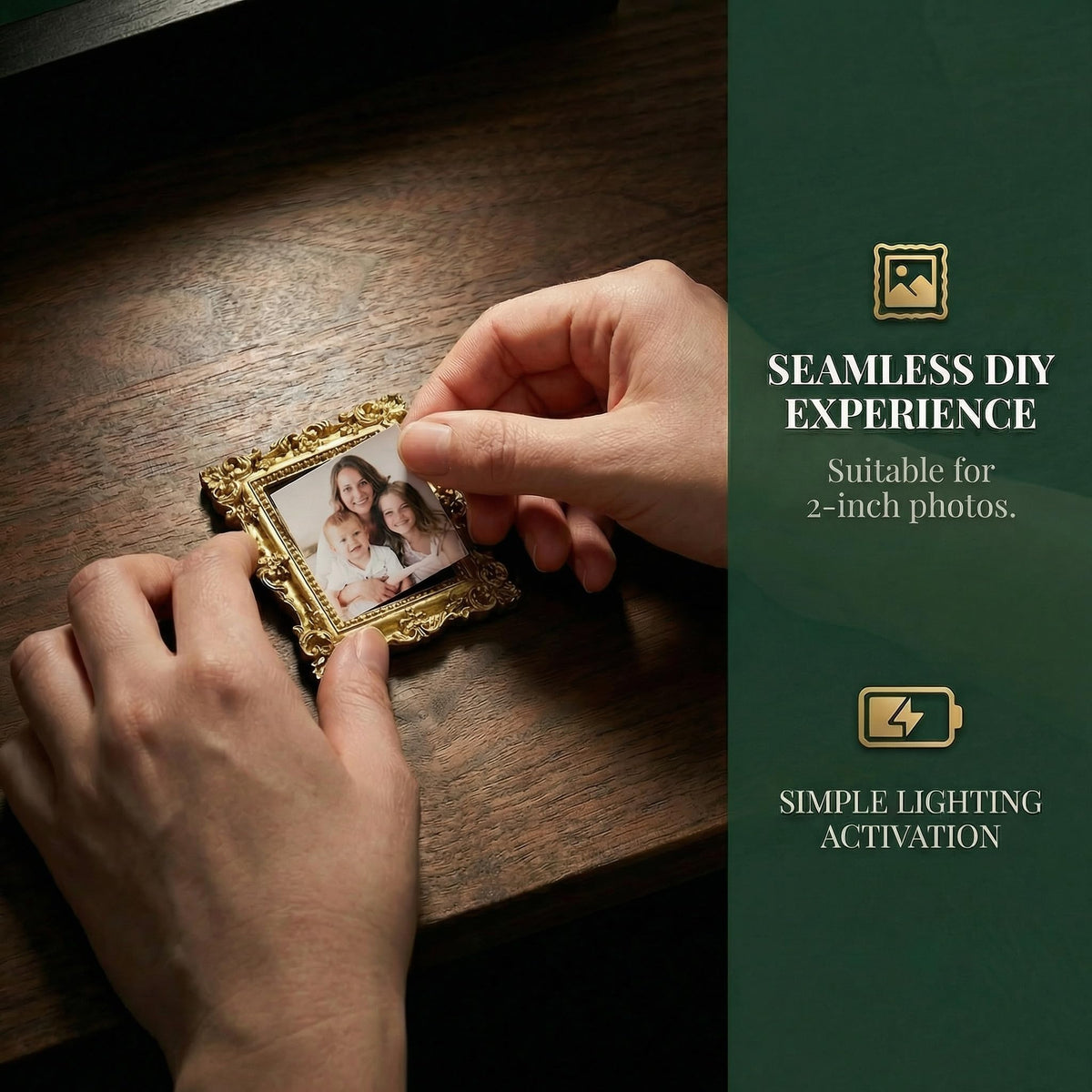 YXESO personalized memory display turns photos into timeless keepsakes