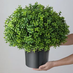 YXZZWL 17x17-inch topiary size fits compact entryways.