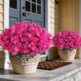 YXZZWL 8 bundles azalea for a welcoming front-door display.
