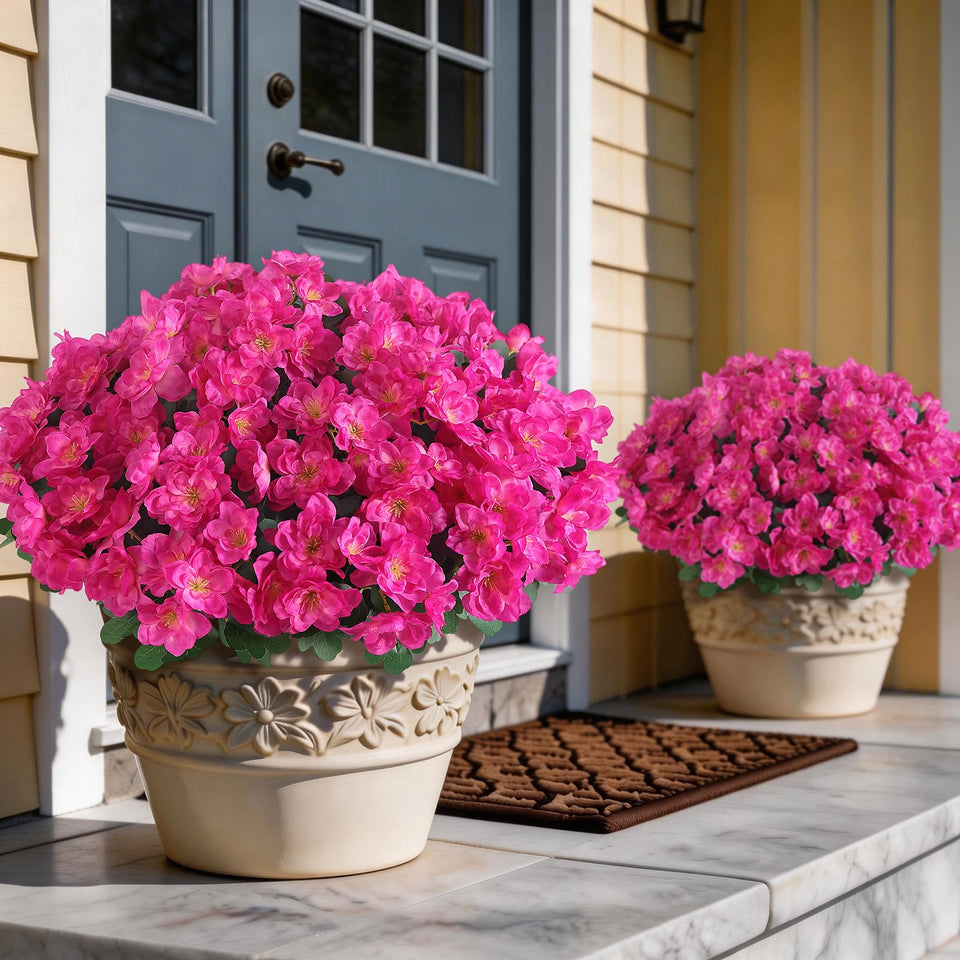 YXZZWL 8 bundles azalea for a welcoming front-door display.