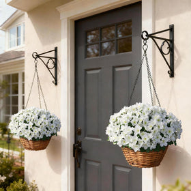 YXZZWL indoor-outdoor azalea bouquet complements farmhouse and garden decor.