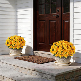 YXZZWL artificial azalea flowers with durable silk for outdoor use.