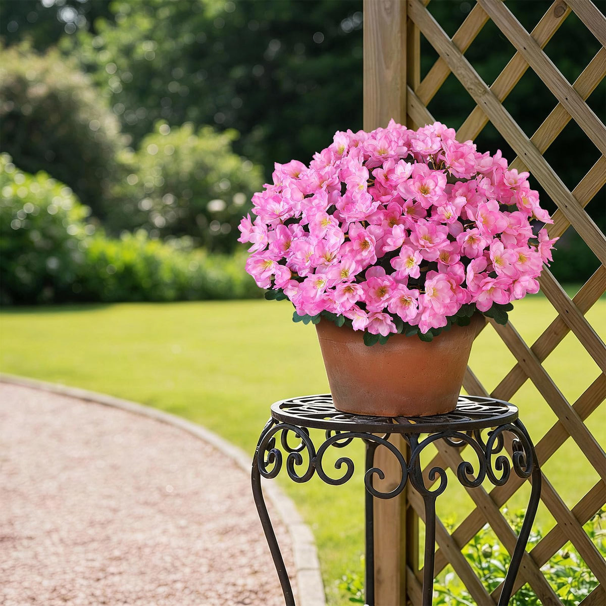 YXZZWL azalea outdoor stems are waterproof and sun-resistant.