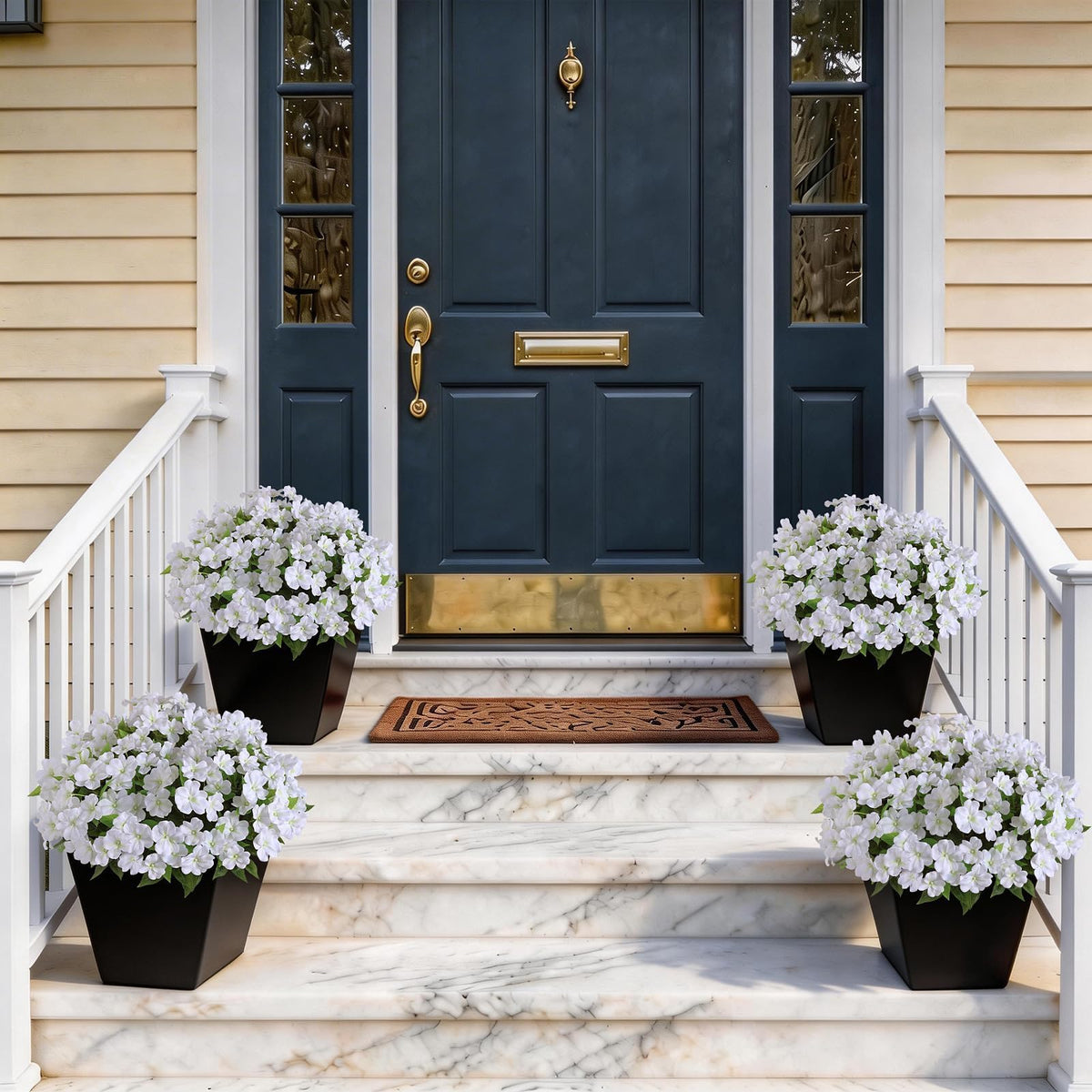 YXZZWL easy-care artificial flowers with no watering required.