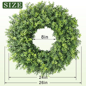 YXZZWL front door wreath accent enhancing entryway greenery.