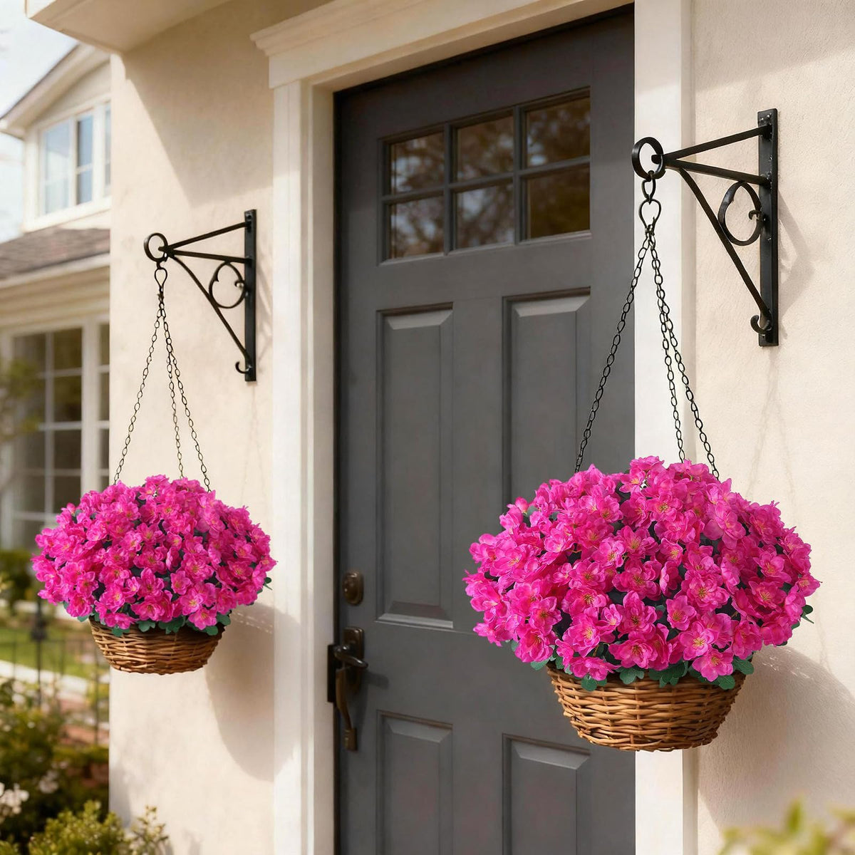 YXZZWL front porch arrangement ready to place.