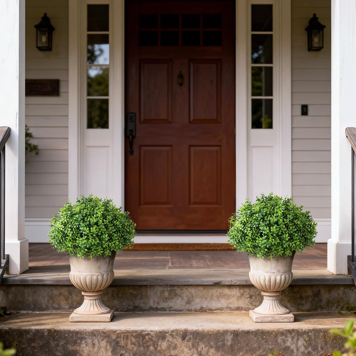 YXZZWL garden porch farmhouse decor to boost curb appeal.