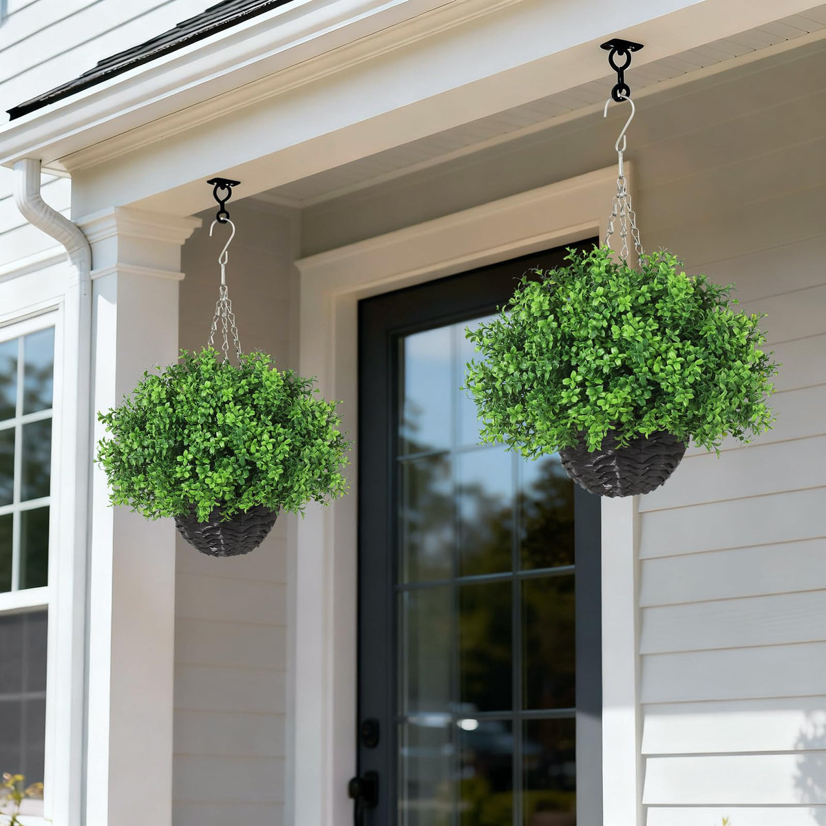 YXZZWL ideal for balconies or eaves, adding year-round greenery.