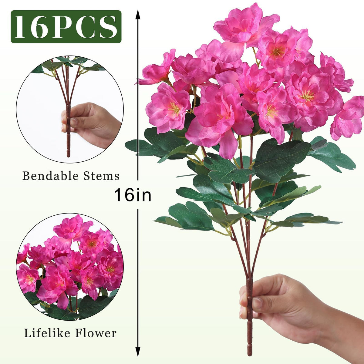 YXZZWL maintenance-free azaleas stay vivid without watering or pruning