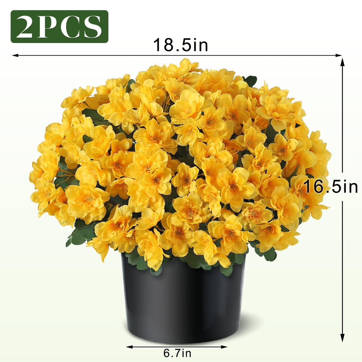 YXZZWL outdoor all-season topiary ideal for patios and entryways.