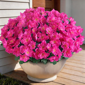 YXZZWL outdoor silk flowers uv-resistant petals stay vibrant in sun and rain