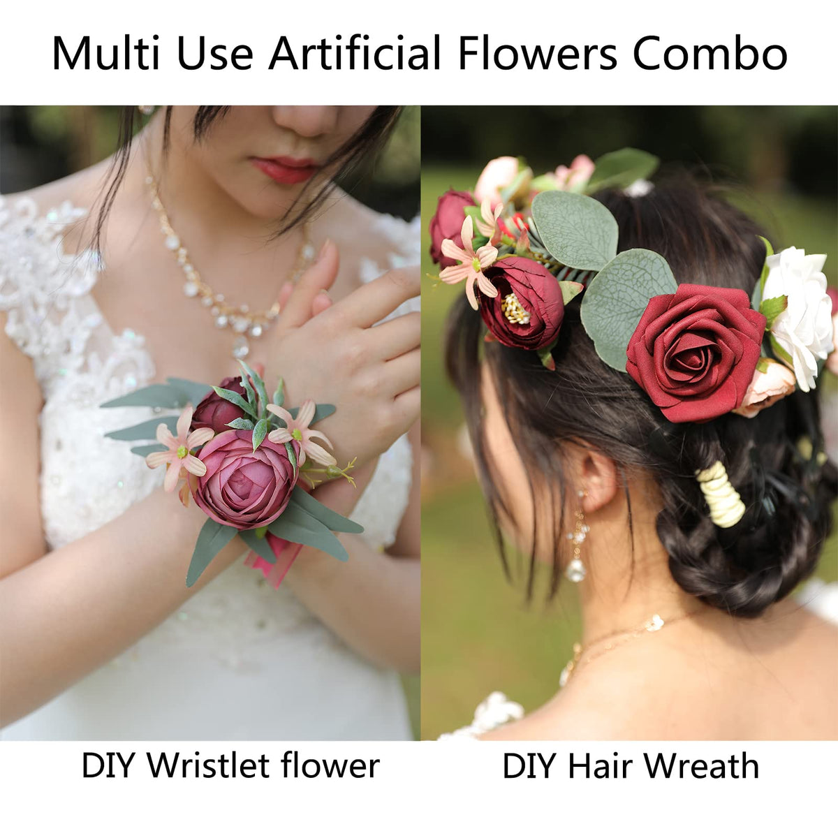 YYHUAWU Bendable stalks set of 20 for flexible floral designs.