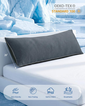 YZ HOME adjustable pillow showing zipper pocket for personalized height and comfort