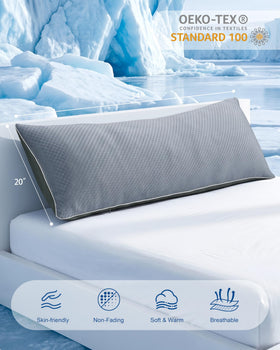 YZ HOME blue memory foam fill detail demonstrates supportive contouring comfort