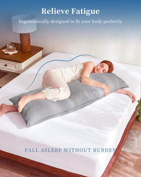 YZ HOME memory foam and microfiber blend close-up showing plush yet supportive cushioning.