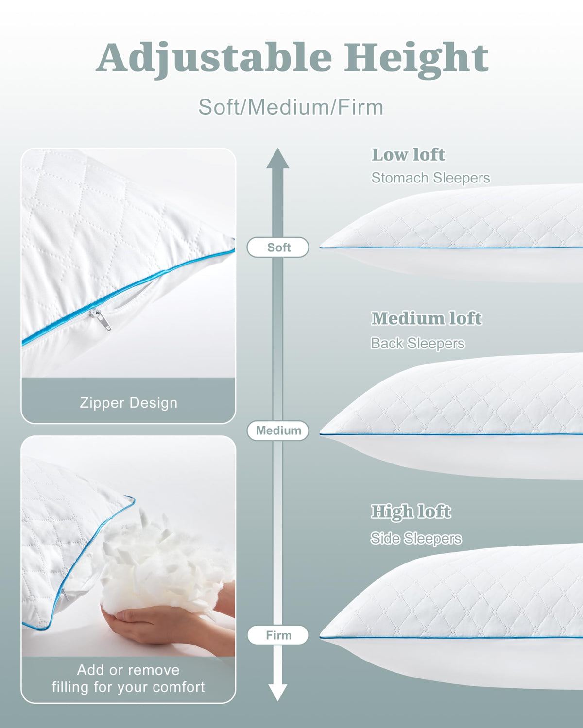 YZ HOME body pillow supports side sleeping and spinal alignment.
