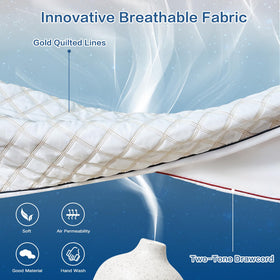 YZ HOME long body pillow in vacuum-sealed packaging ready to ship